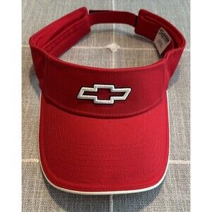 Chevrolet LOGO Sun Visor Cruisin Sports Red Adjustable CHEVY